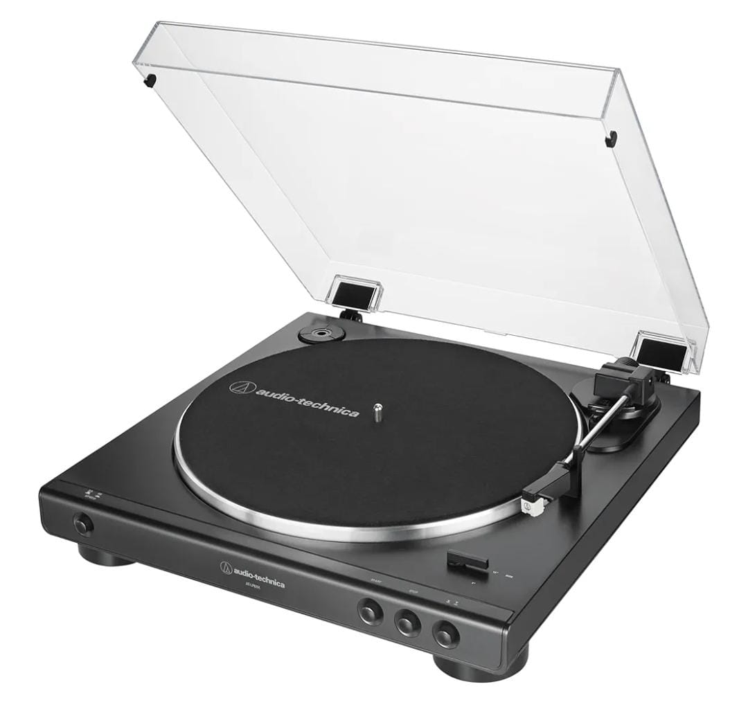 Toca-Discos Vinil Audio-Technica Automático AT-LP60X-BK, Preto, Bivolt