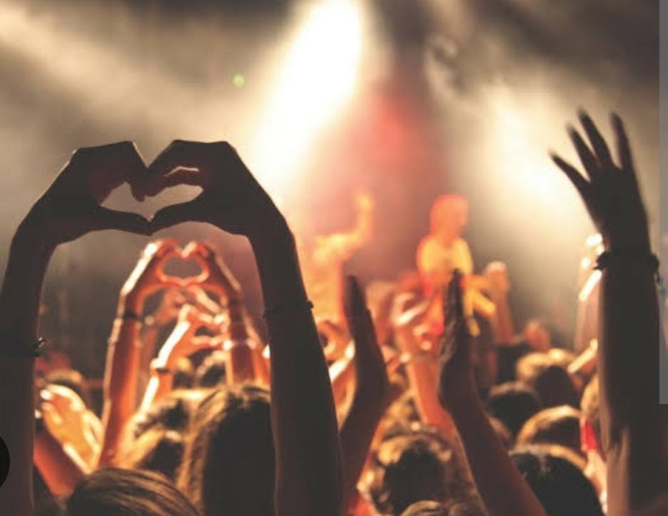 Dois ingressos para um show de rock ( para a alegria do noivo)
